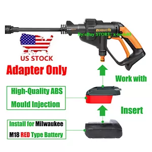 1 Adapter for Milwaukee M18 Battery to Power for WORX 20V 6-PIN USA Ver. Tools - Picture 1 of 8
