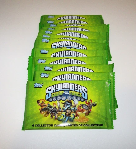 TOPPS SKYLANDERS SWAP TEAM TRADING CARDS BUNDLE OF (12) NEW SEALED PACKS Cover