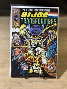 GI Joe And The Transformer #3 March 1987 Marvel Comics Limited Series Comic Book - Picture 1 of 5