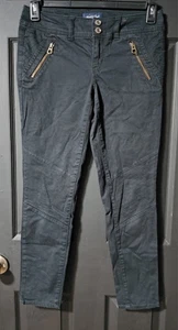 Pantalones para mujer American Eagle Outfitters negros talla 4 súper elásticos tiro bajo - Imagen 1 de 5
