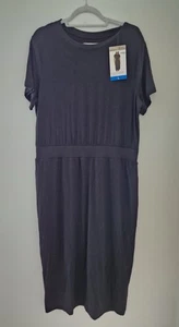 Everyday Dress by Mondetta Midi Hemdblusenkleid Gummizug Gr. L UK 14-16 - Bild 1 von 8