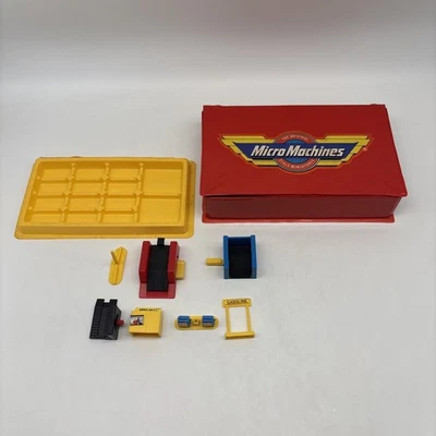 Винтажный Micro Machines Galoob 1988 Городской Сервисный Центр Неполный! - Изображение 1 из 4