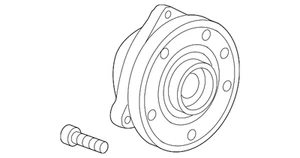 Genuine GM Front Hub & Bearing 13524087 - Picture 1 of 3