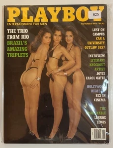 Playboy Magazine November 1993 Vintage Adult Collectors Issue w/ Centerfold - Picture 1 of 2