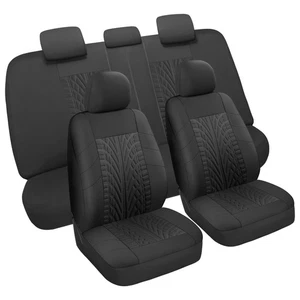 Autositzbezüge Komplettset, Front & Split Rückbank für Auto, Universal Stoff S... - Bild 1 von 8