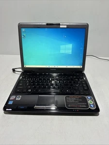 Toshiba Satellite M305 14" Laptop Core 2 Duo T6400 4gb Ram 128gb SSD Windows 10 - Picture 1 of 18