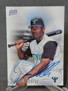 1997 Best Autograph Series Donnie Sadler Auto Trenton Thunder - Florida Marlins - Picture 1 of 2