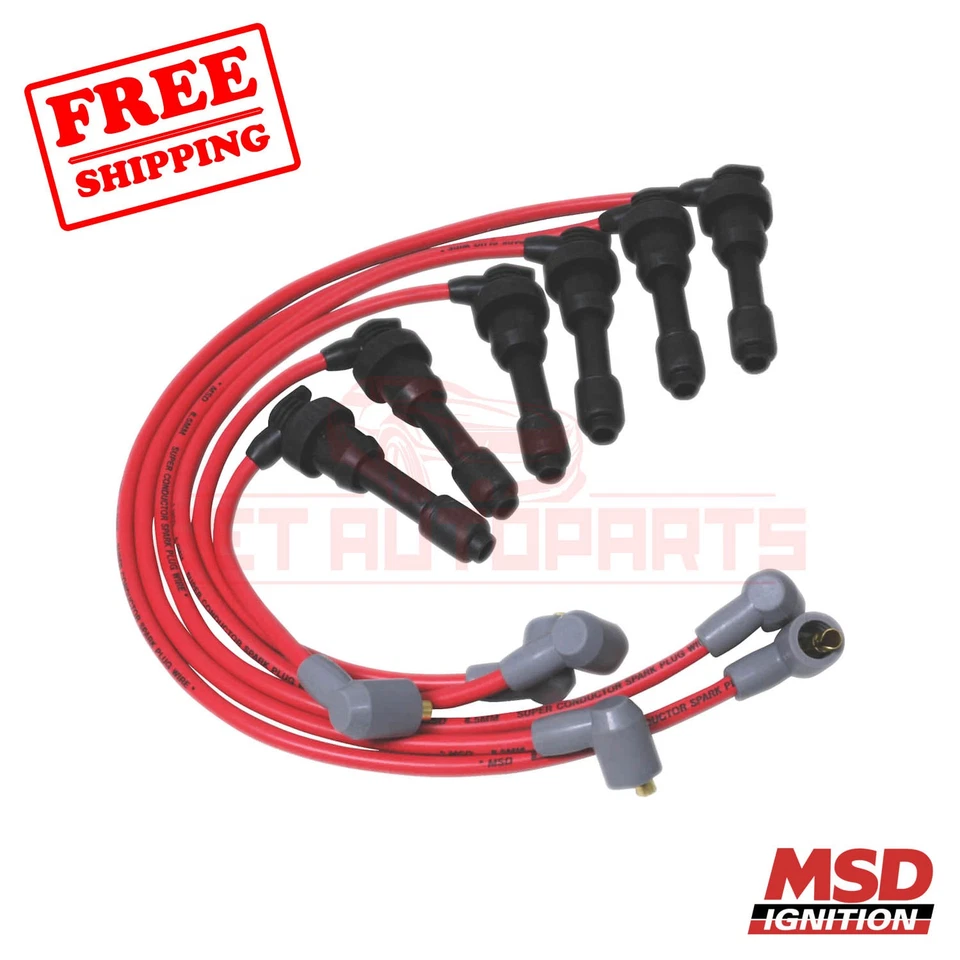 Juego de cables de bujía MSD para Mitsubishi 3000GT 1992-1996 Foto 1 de 2