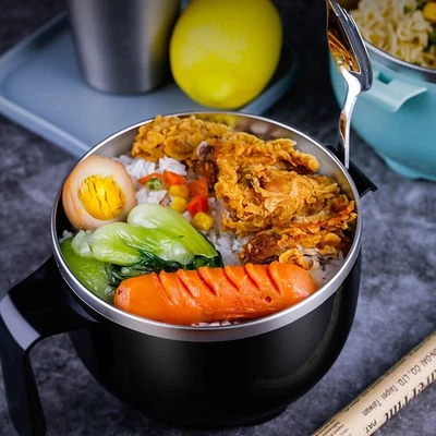 Contenitori Acciaio Inox Contenitore Termico Per Alimenti Il Pranzo - Immagine 1 di 4