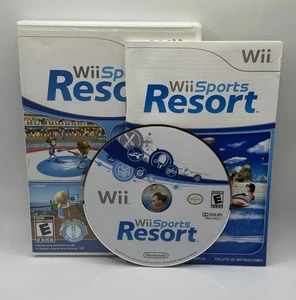 Wii Sports Resort (Nintendo Wii, 2009) Complete w/ Manual CIB NICE - Picture 1 of 5