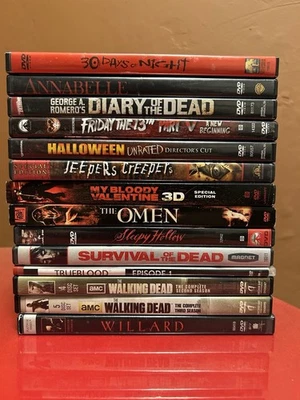 Horror DVD Collection — Lot of 14 Titles - Image 1 of 2