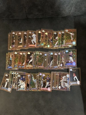 2011 Topps DIAMOND ANNIVERSARY COGNAC Foil SP Lot of 64 Cards - Stars RCs - Image 1 of 4