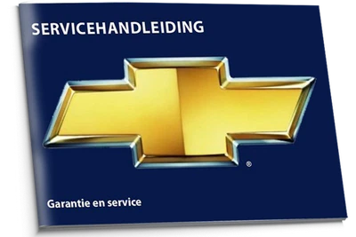 Pulire libretto di manutenzione Chevrolet olandese - Immagine 1 di 4
