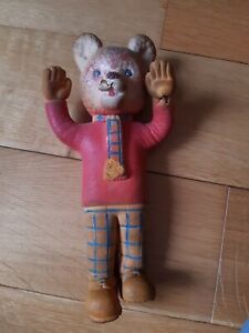Vintage Rupert Bear Bendy Toy 1969 11 Inch 