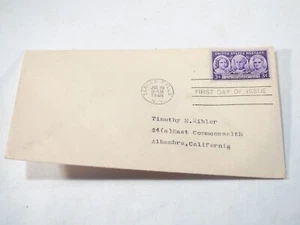 3c stamp single 100 years progress of women first day cover envelope cancelled - Picture 1 of 2