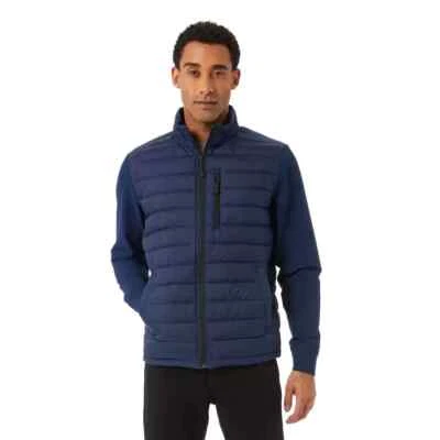 32 Degrees Mixed Media Jacket in Navy ( M , L , XXL ) - Image 1 of 3