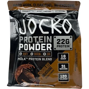 Jocko MOLK Whey Protein Blend Powder 22g - 2 lb Bags Chocolate Exp 07/2026 - New - Picture 1 of 3
