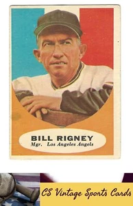 Bill Rigney 1961 Topps #225 - Imagen 1 de 2