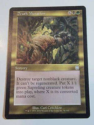 Death Mutation 96/143 Magic The Gathering MTG - Image 1 of 2