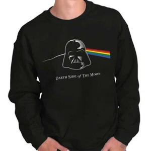 Space Movie Villain Darth Side of the Moon Womens or Mens Crewneck Sweatshirt - Picture 1 of 8