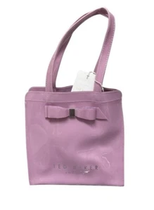 Ted Baker London Alacon Plain Bow Lavender Large Icon Bag Tasche Glossy Purple - Bild 1 von 3