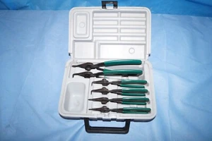 SK Hand Tool SKT-7600 Snap Ring 6 Piece Retaining Ring Plier Set - Picture 1 of 6