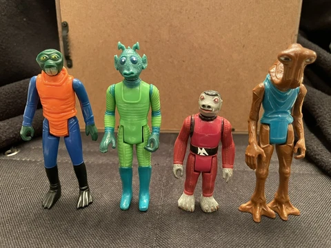 Star Wars Vintage 1978 Greedo Walrusman Hammerhead Snaggletooth Cantina #1 Cover