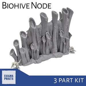 Biohive Node - 28mm Tyranid 3D Printed Terrain for Tabletop Wargaming - Picture 1 of 7