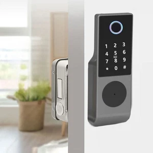 Waterproof Door Lock Double Side Fingerprint Password IC Card APP Control Lock - Bild 1 von 12