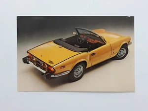 Postal Triumph Spitfire Convertible Años 70 Auto Publicidad Sin Publicidad Sin Publicar - Imagen 1 de 3