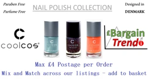 Cool Cos Denmark Paraben parfümfrei kosmetischer NAGELLACK Farben #SchnäppchenTrend - Bild 1 von 48