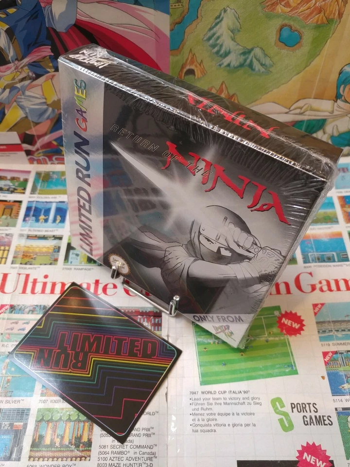 RETURN OF THE NINJA (BLACK CARTRIDGE) NINTENDO GAMEBOY COLOR (GBC) USA NEUF/NEW