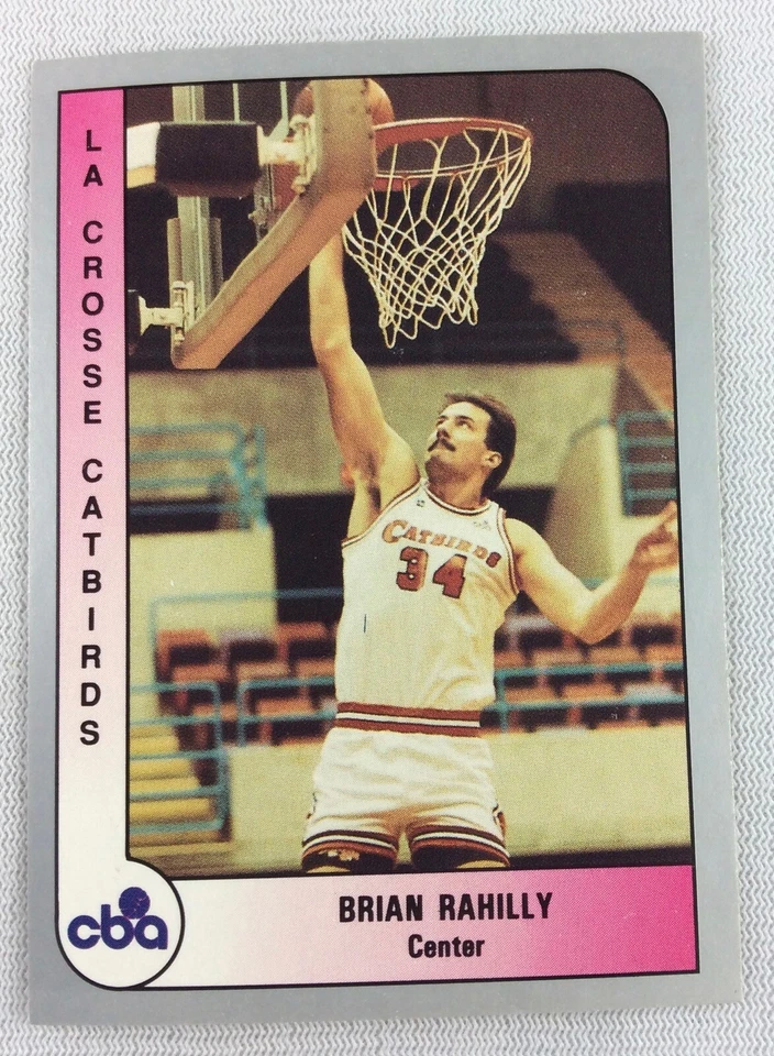 CBA 1991 ProCards Basketball Card #152-LaCrosse Catbirds-Brian Rahilly (Tulsa) - Image 1 of 1