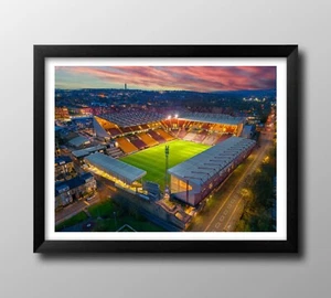 Bradford City FC, Valley Parade Stadium. Framed Print. The Bantams, Gifts. - Picture 1 of 9