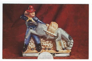 Me and Jim Found Tonopah Ezra Brooks Whiskey Figural Bottle Decanter Postcard - Picture 1 of 2