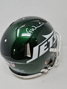 Casco de velocidad firmado por Garrett Wilson certificado de fanáticos de los Jets de Nueva York - Imagen 1 de 17