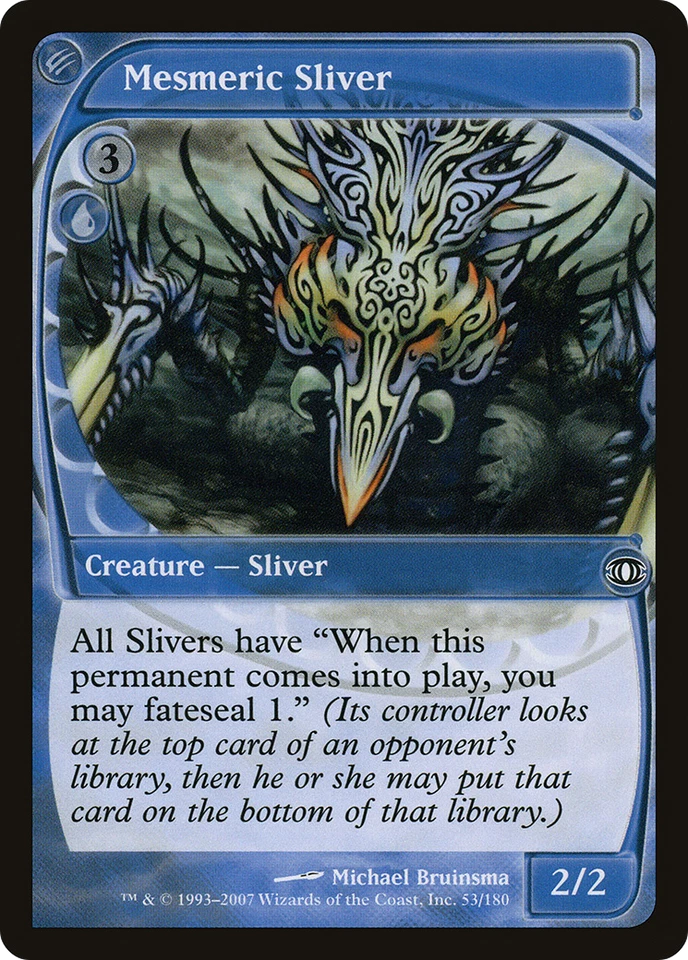 Mesmeric Sliver #53 (Foil) (MP) Future Sight FUT Magic MTG - Image 1 of 1