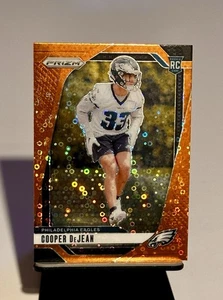 2024 Prizm Cooper DeJean Orange Disco Rookie - Picture 1 of 3