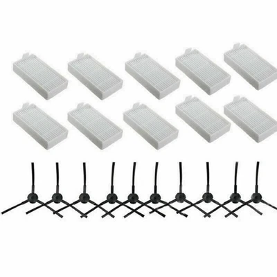 10PCS Side Brush+HEPA FilterFor ILIFE V3 V5 V5s V3s V5s Pro V50 X5 VacuumCleaner - Image 1 of 4