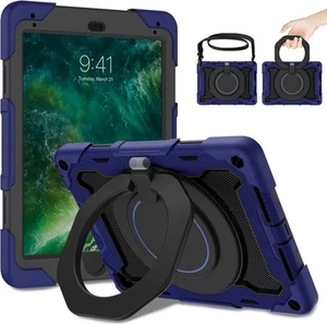 iPad 9.7 Case Rugged Shockproof Cover Air 2 Pro 6th 5th Gen Stand Strap Pen - Picture 1 of 7