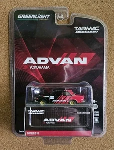 GREENLIGHT TARMAC WORKS DATSUN BLUEBIRD 510 ADVAN 1:64 - Picture 1 of 1