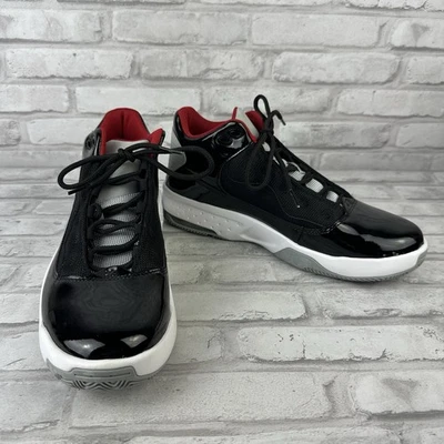 Jordan Max Aura 2 Black Cement Men's Size 9 Black White Gym Red CK6636 006 - Image 1 of 4