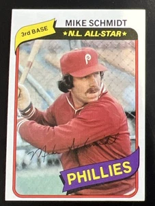 1980 Topps Baseball Mike Schmidt 270 - Picture 1 of 2
