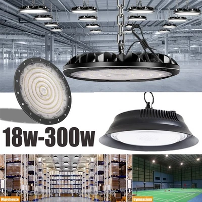 UFO LED Hallenbeleuchtung High bay Hallenstrahler Industrielampe Hallenleuchte - Bild 1 von 4