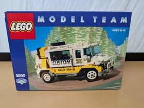 LEGO Model Team Set: Custom Rally Van (5550) Complete in Box!