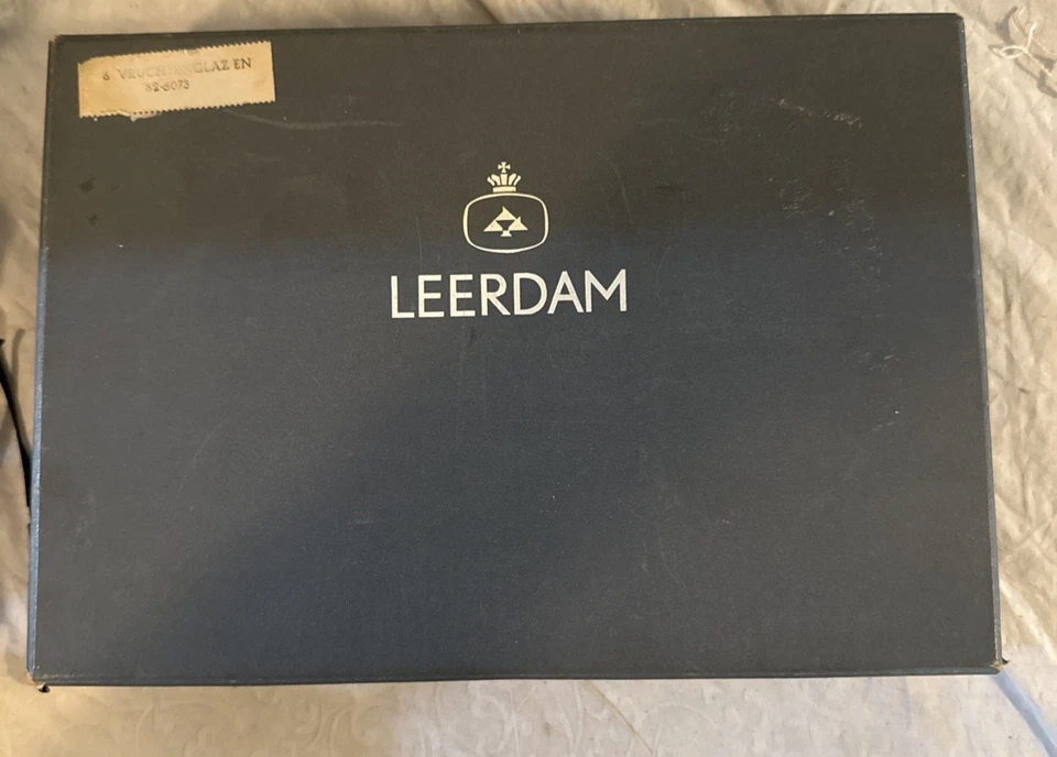 Lote de 6 Nuevos en Caja Increíble De Colección Años 50 Leerdam- Holland Goed Gevonden Floris Meydam Foto 1 de 4