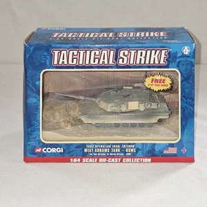 Corgi 1:64 Tactical Strike M1A1 Abrams Tank - USMC 2003 Iraqi Freedom US95123 - Picture 1 of 23