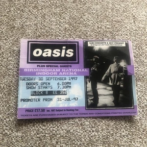 Oasis ticket Birmingham NIA 31/07/97 - Bild 1 von 1