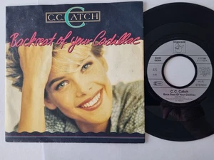C.C. Catch - Backseat Of Your Cadillac 7'' Vinyl Germany/ Dieter Bohlen - Picture 1 of 5