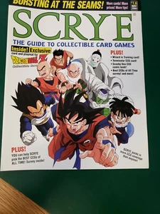 SCRYE DRAGONBALL Z PLAYMAT & CARD LIST POSTER - Picture 1 of 3